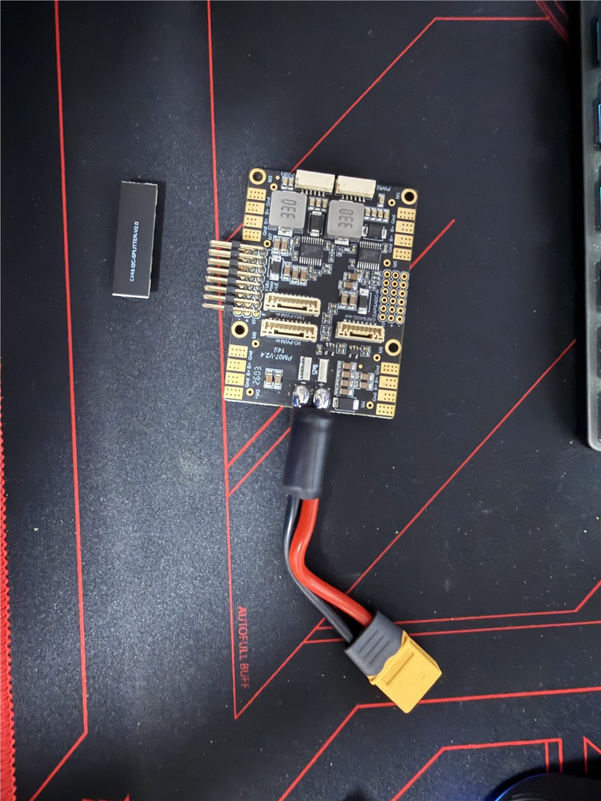 PM07 V2.4 电源管理与分配板实物